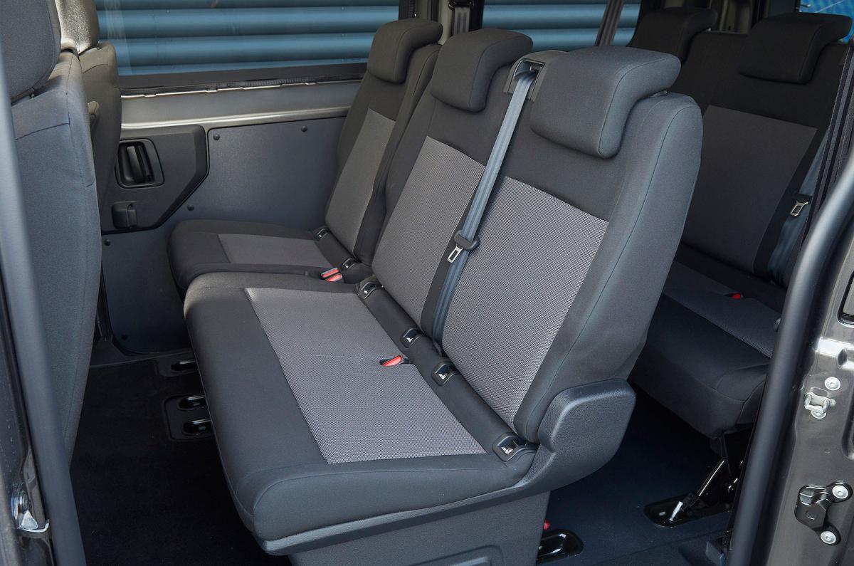 Citroen e-SpaceTourer interior back seats
