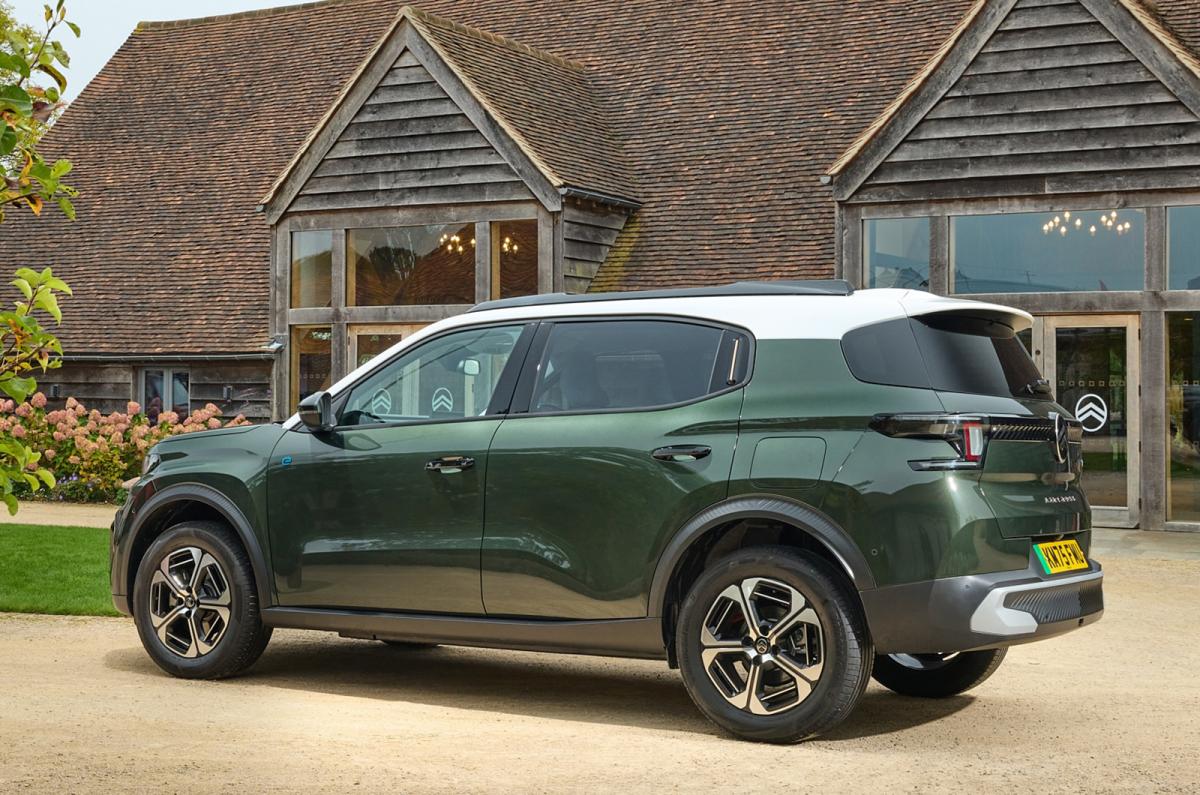 Citroën ë-C3 Aircross static rear left