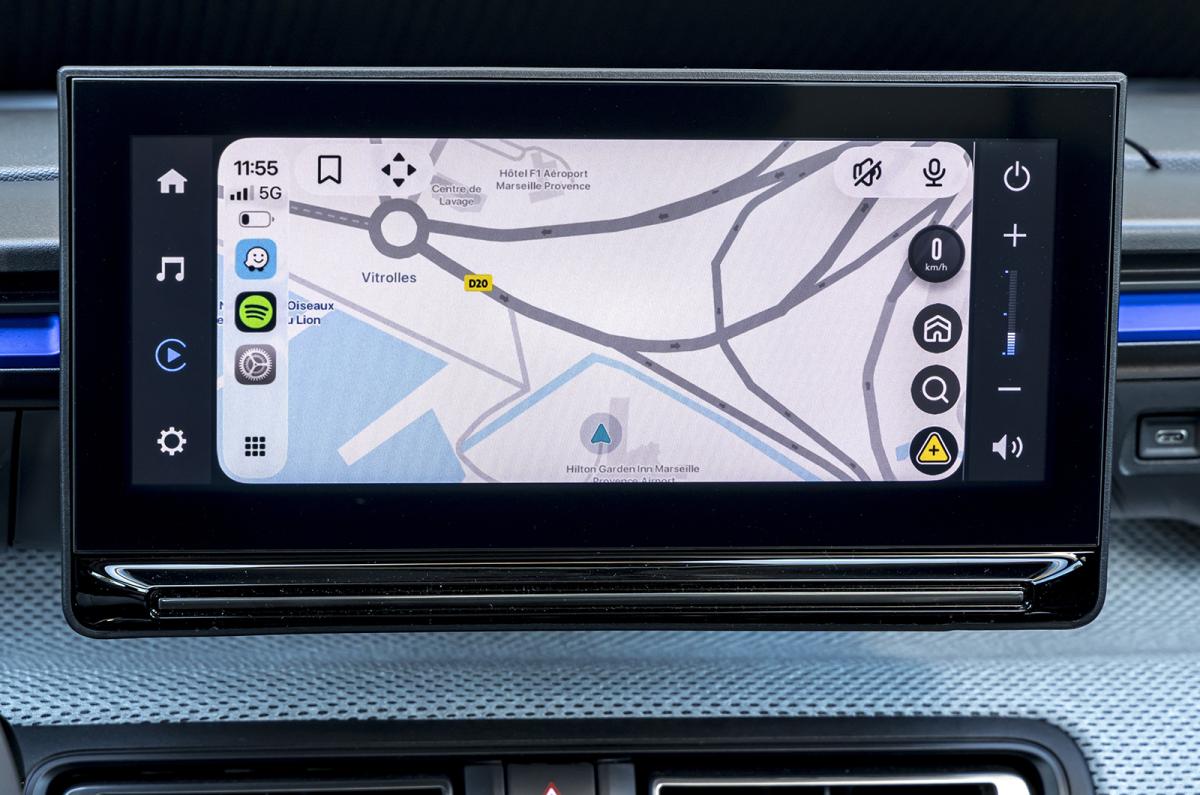 Citroën ë-C3 touchscreen