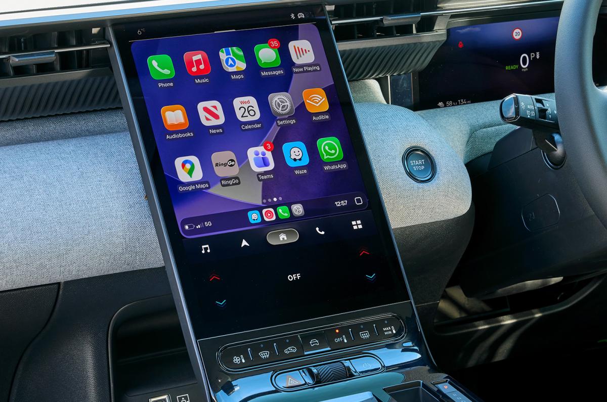 Citroën ë-C5 Aircross touchscreen