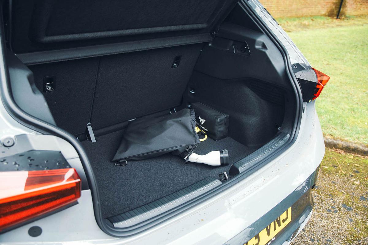 Cupra Born boot open