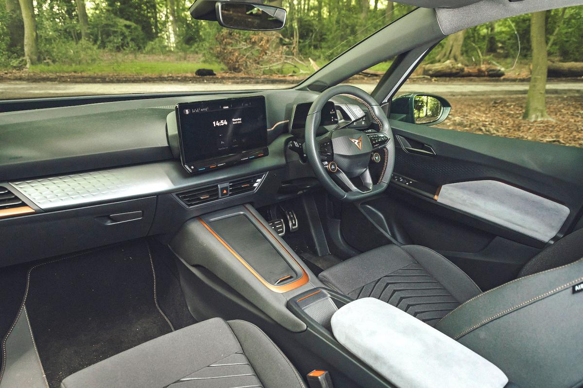 Cupra Born front interior