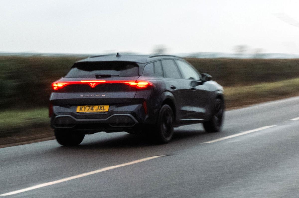 Cupra Terramar rear right driving