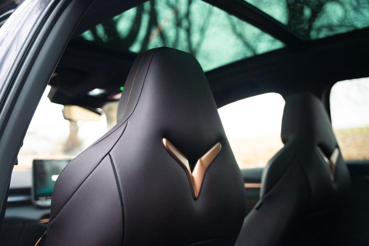 Cupra Terramar seat detail