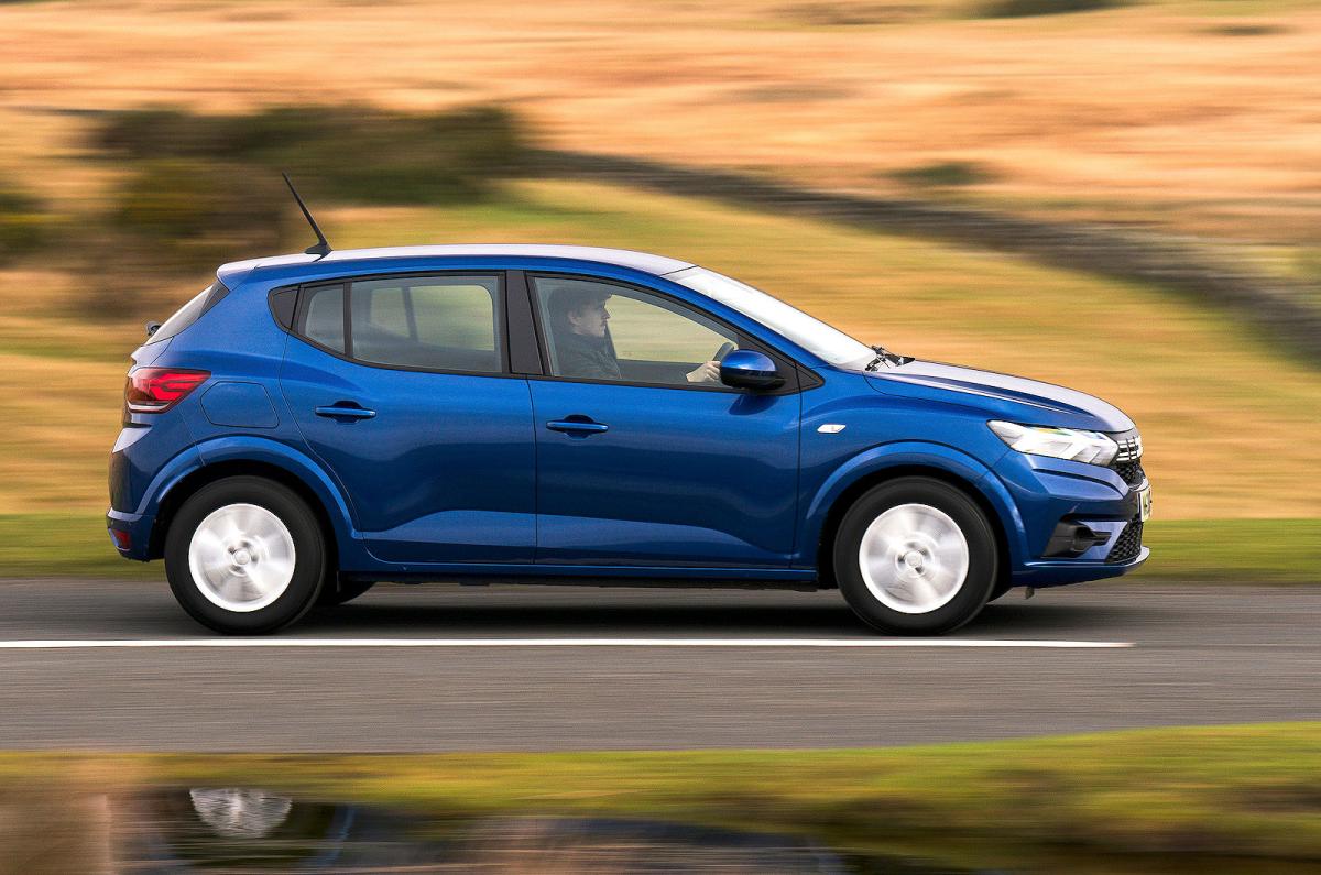 Dacia Sandero right driving