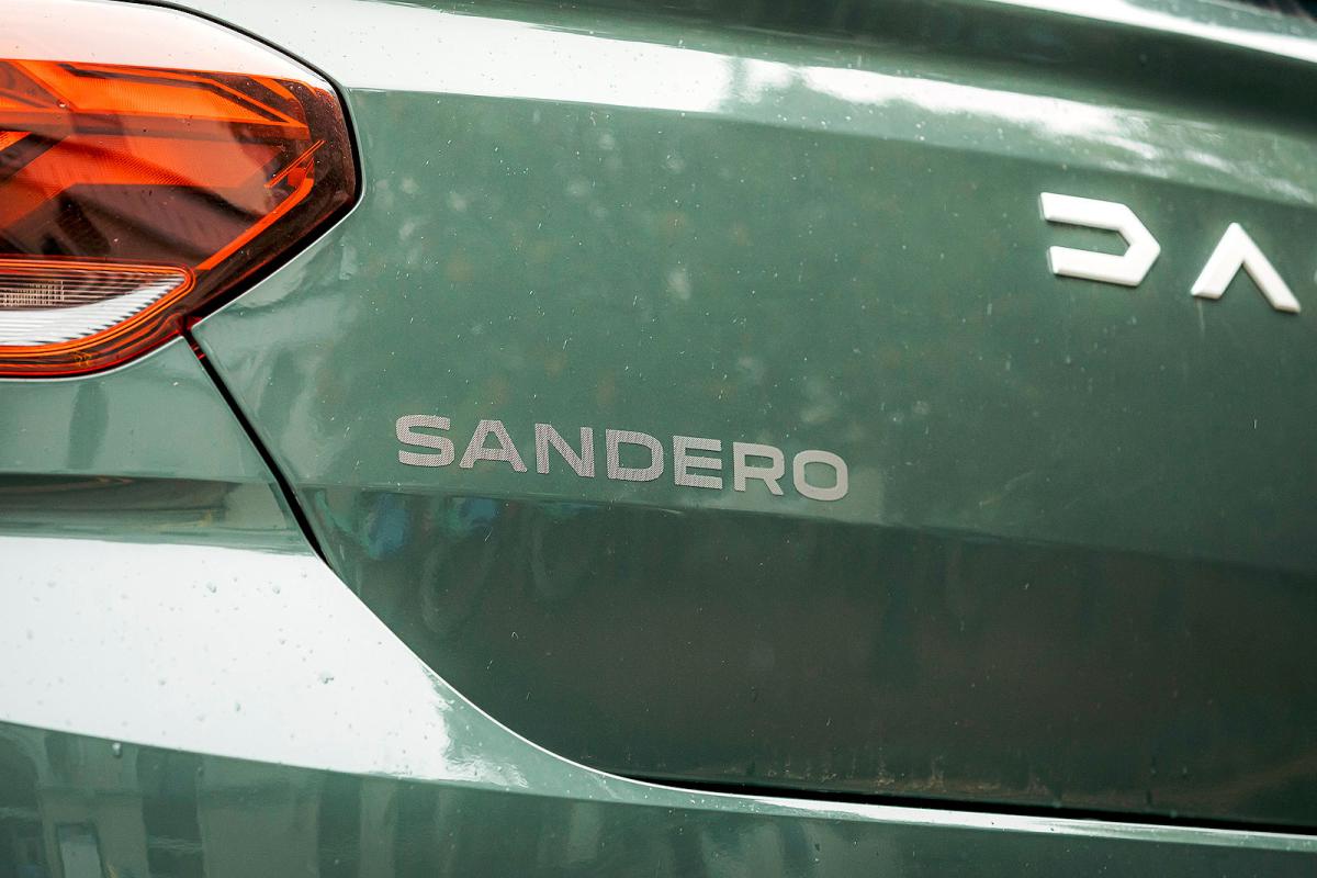 Dacia Sandero Stepway rear badge