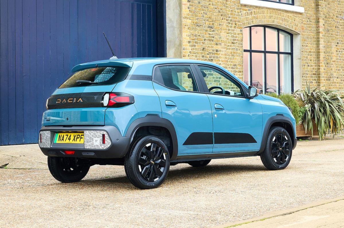 Dacia Spring rear right static