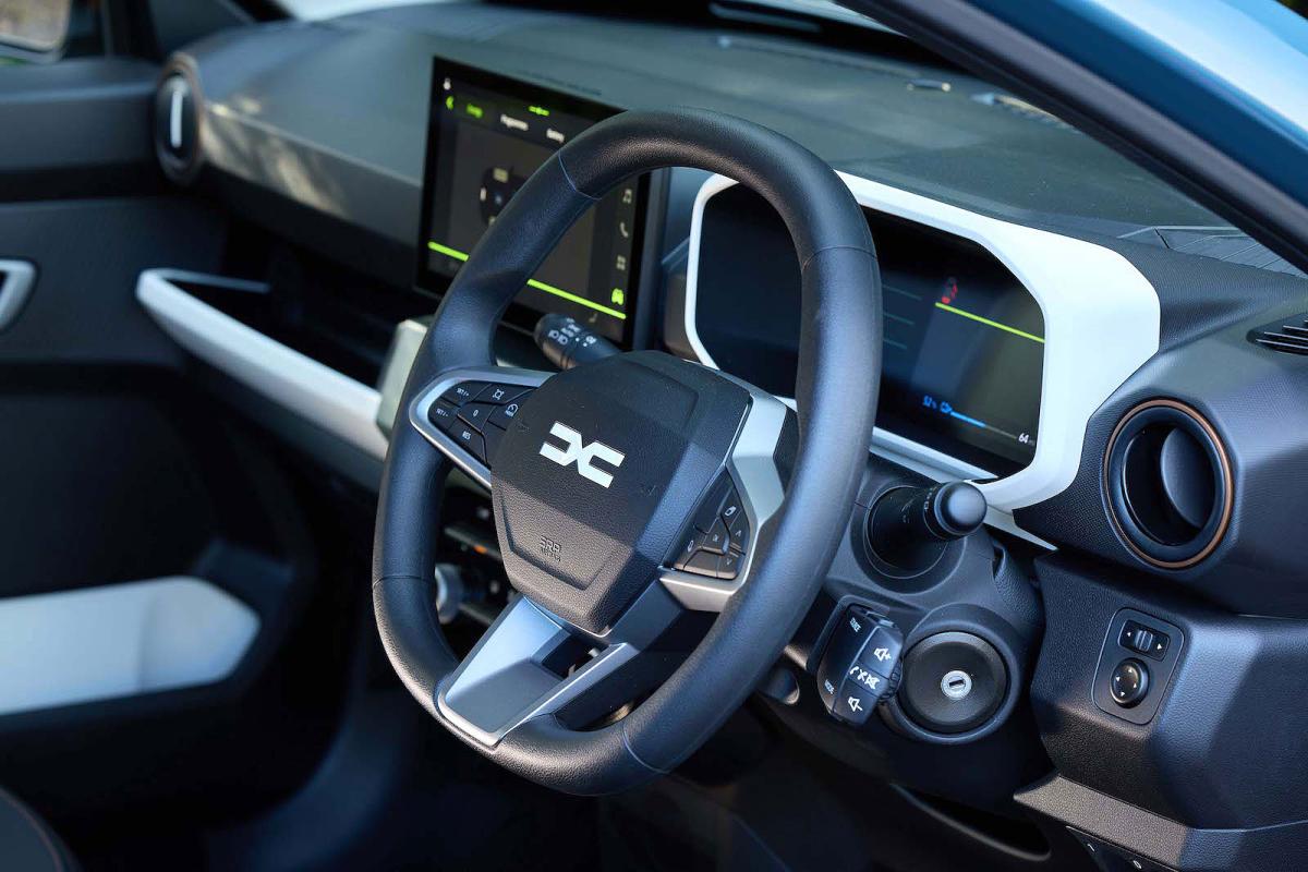 Dacia Spring dashboard