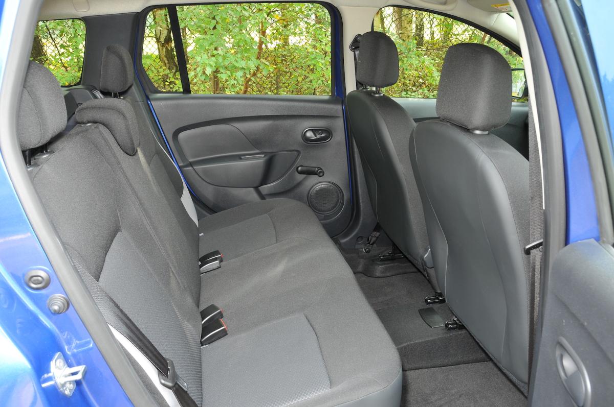 Dacia Logan rear seats
