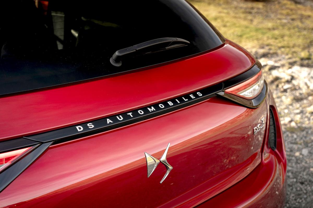 DS 3 E-Tense rear detail