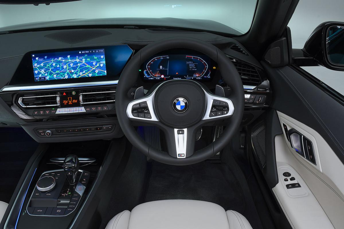 BMW Z4 interior