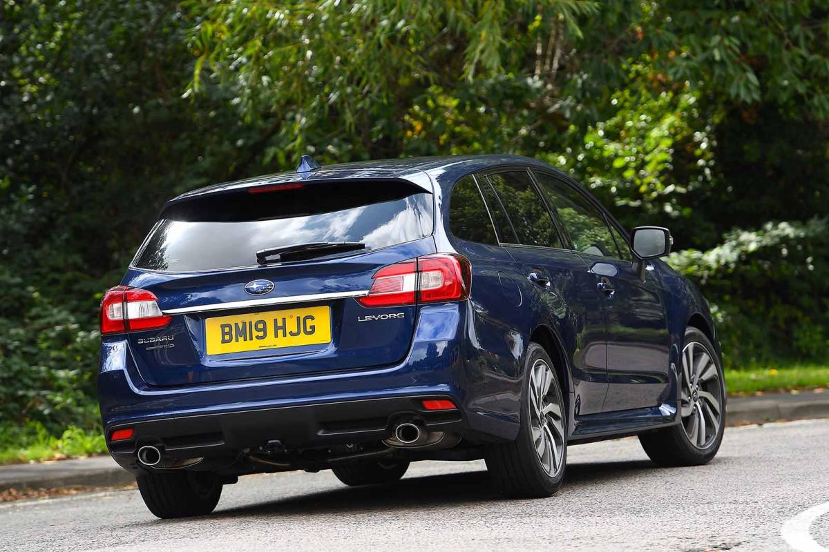 Subaru Levorg 2019 RHD right rear cornering