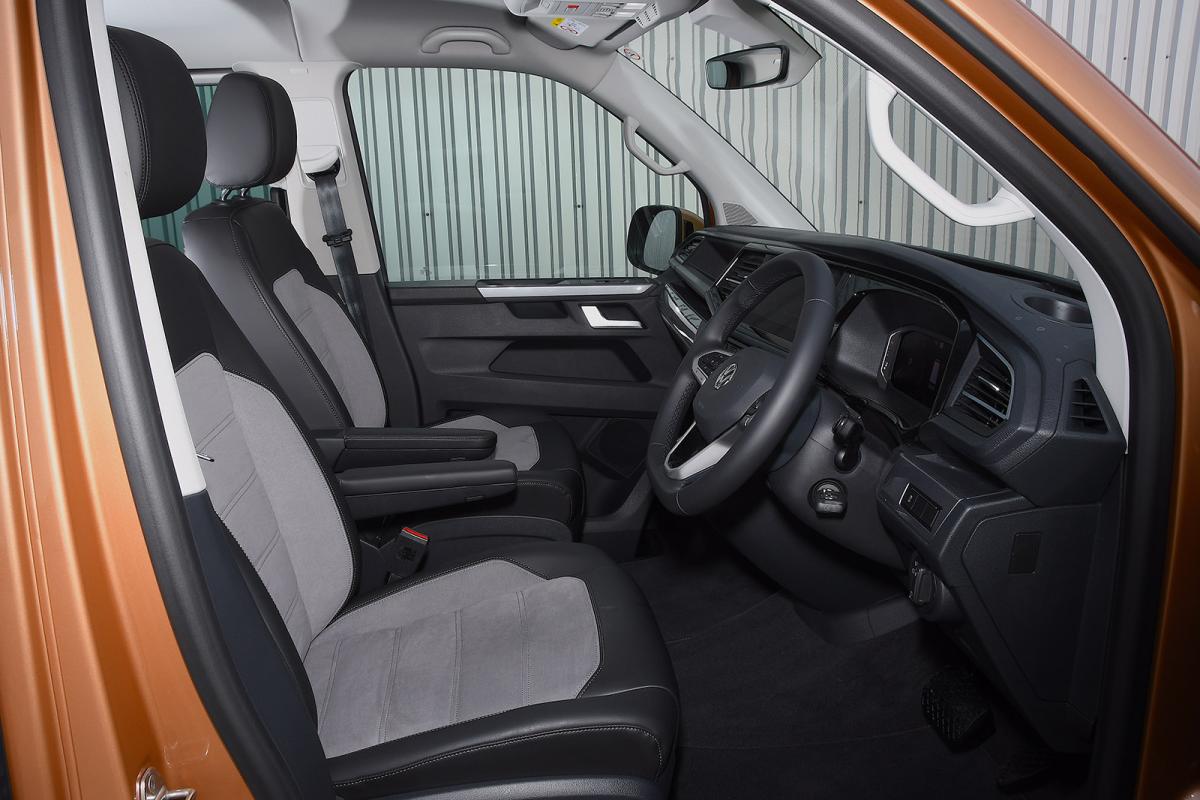 Volkswagen Caravelle 2020 RHD front seats