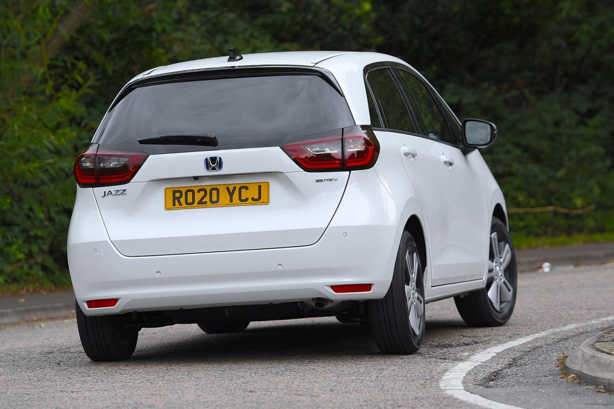 Used Honda Jazz 2021 rear cornering