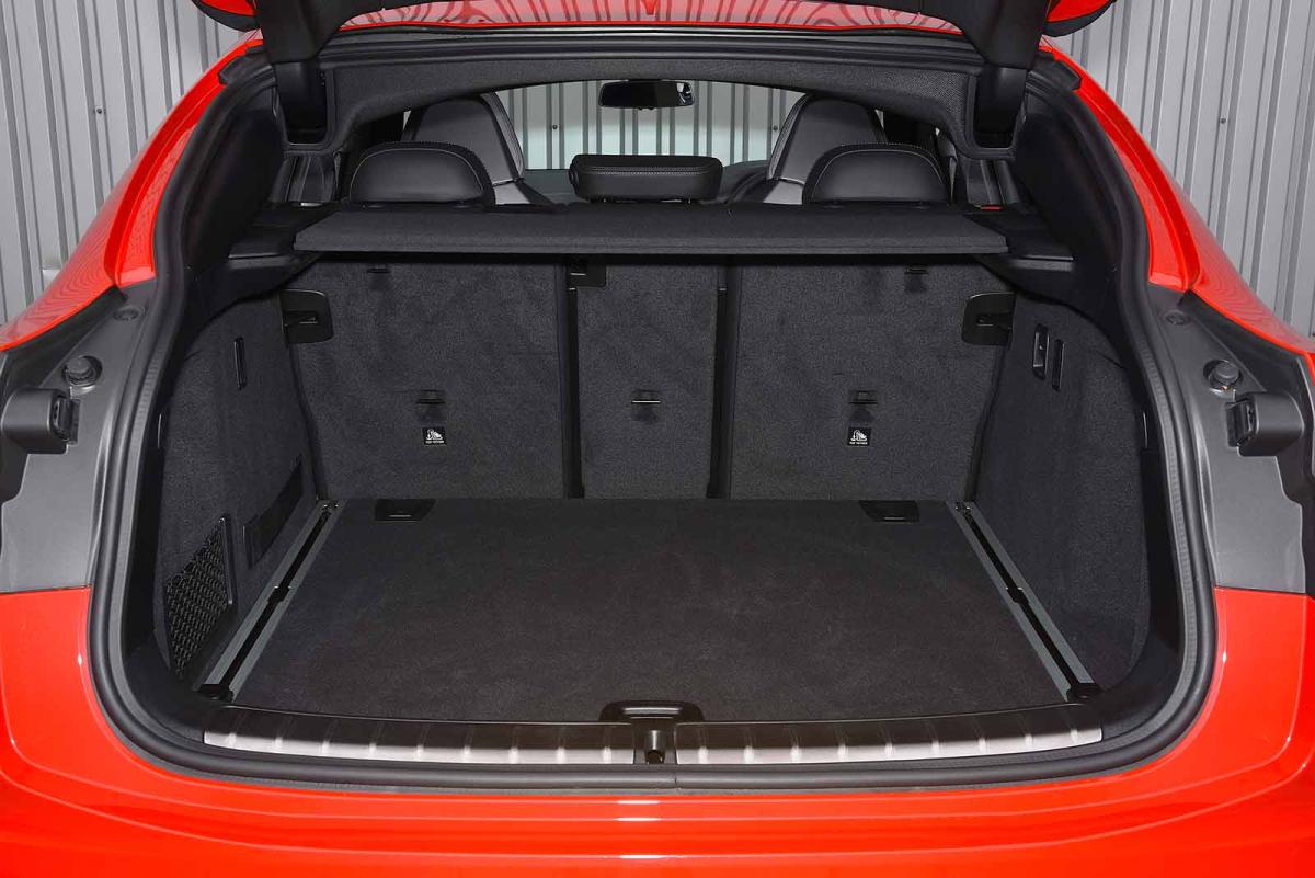 BMW X4 M Competition 2019 RHD boot open