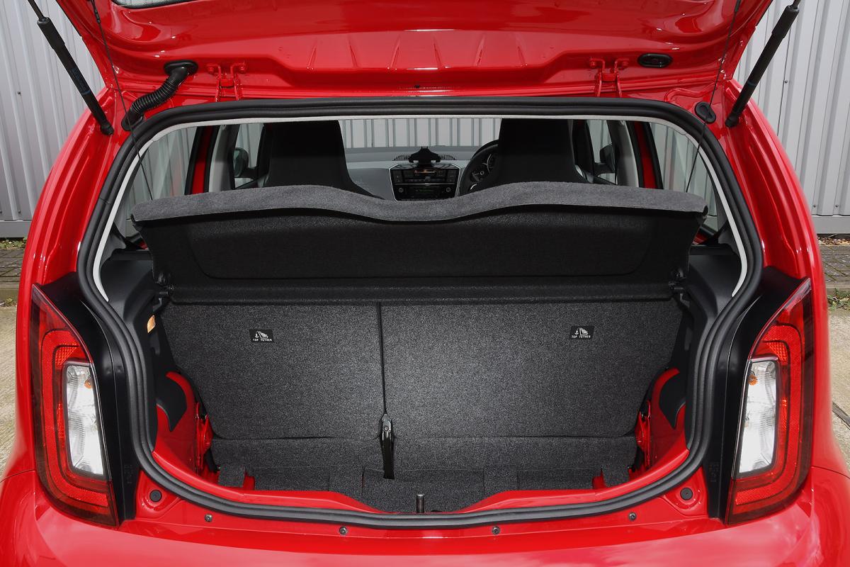 Skoda Citigo e iV 2020 RHD boot open