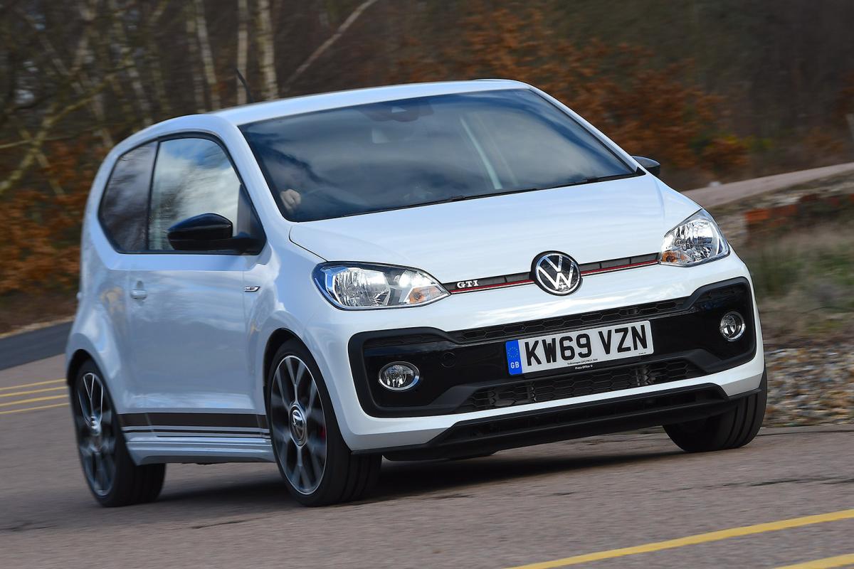 Volkswagen Up GTi 2020 RHD front tracking