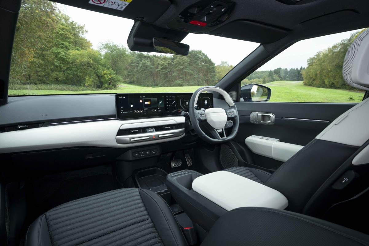Kia EV4 hatchback interior