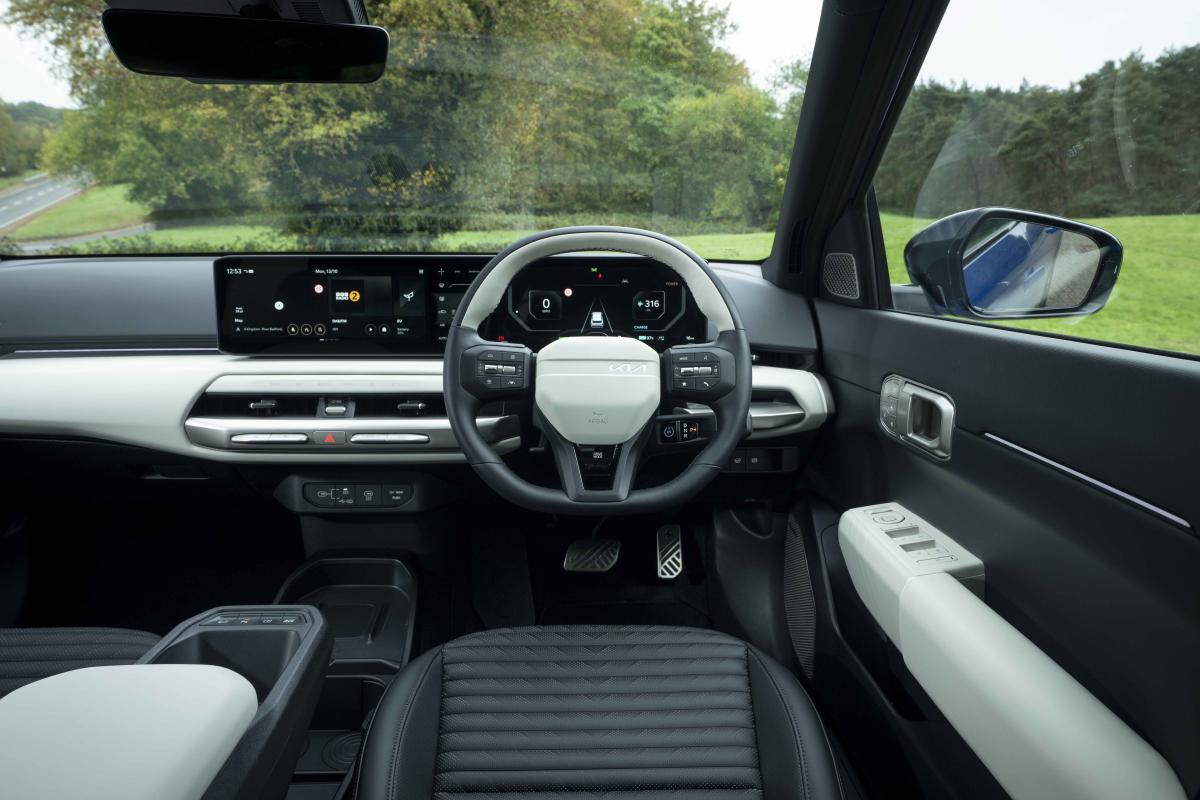 Kia EV4 hatchback interior