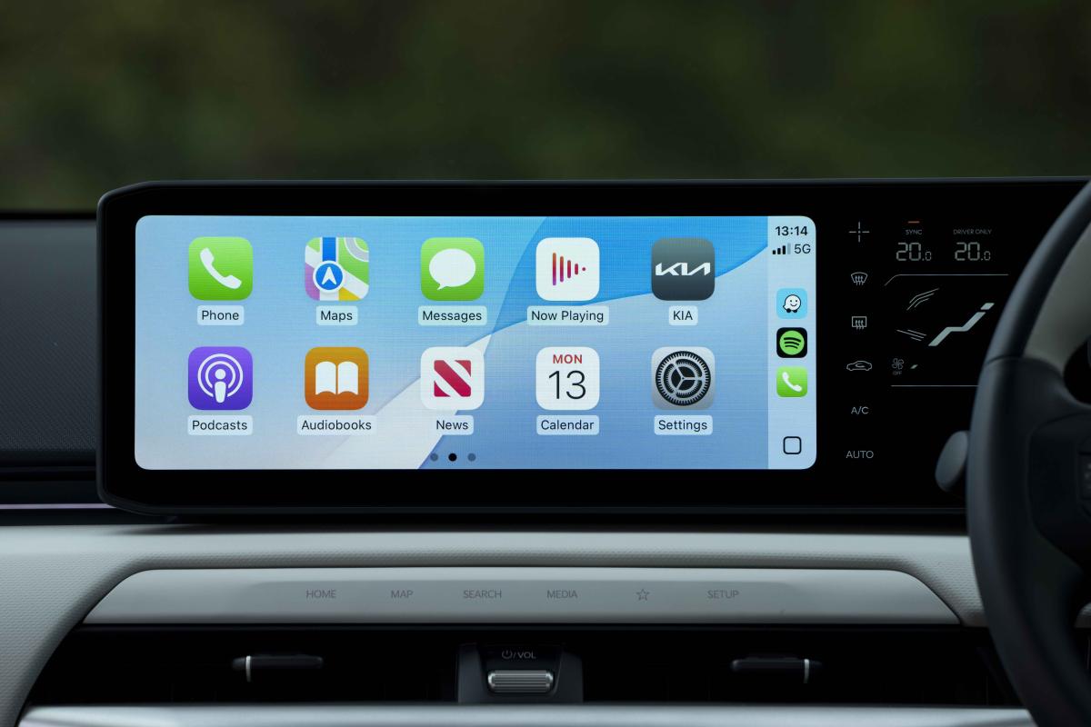 Kia EV4 hatchback interior details