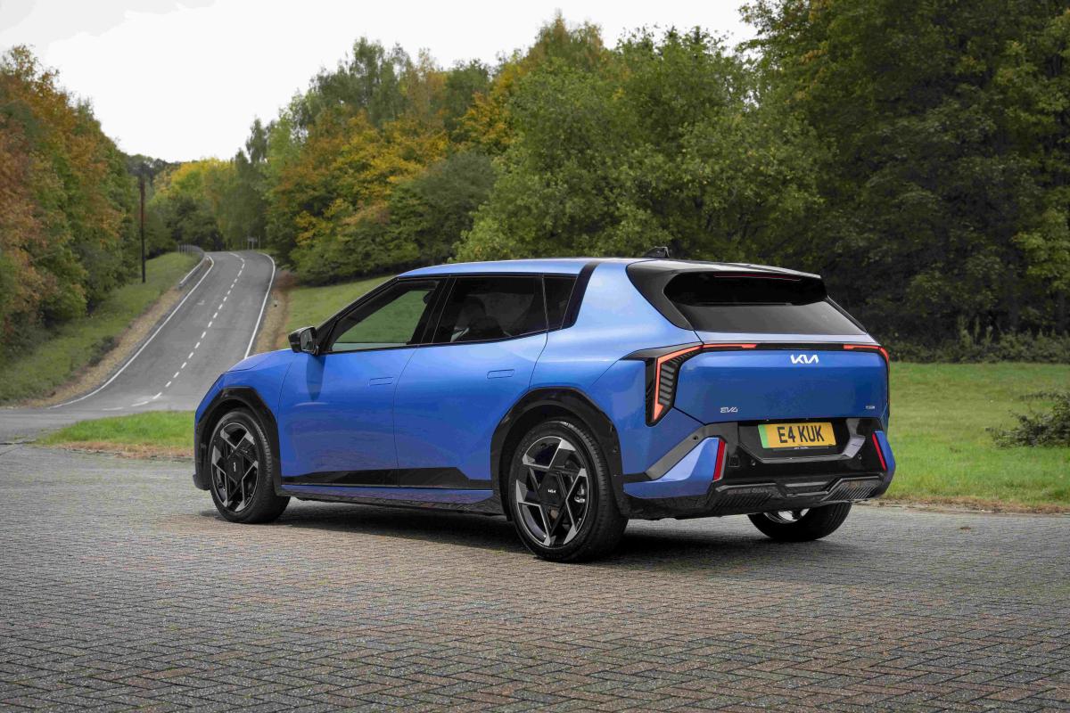 Kia EV4 static rear