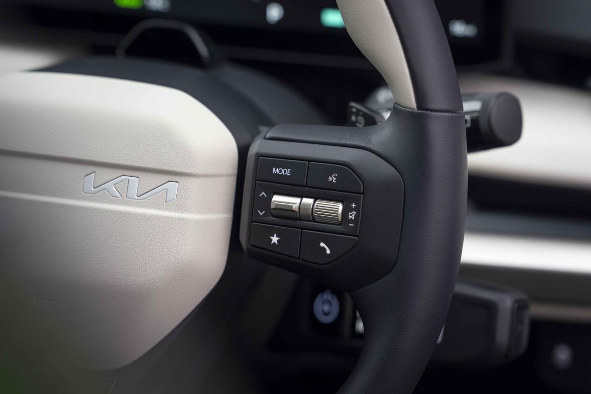 Kia EV4 hatchback interior details