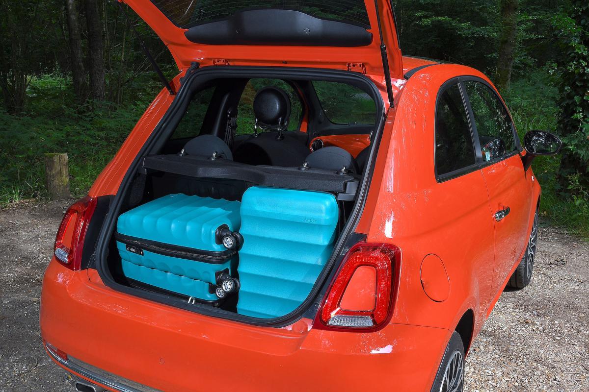 Fiat 500 Hybrid boot