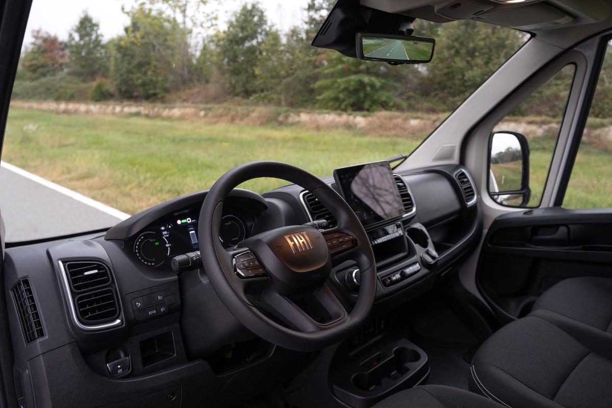 Fiat Ducato front interior