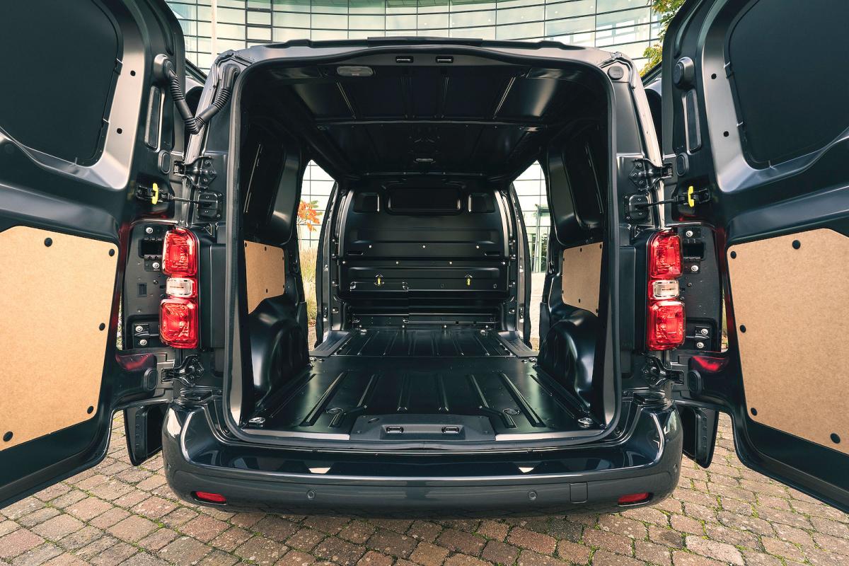 Fiat E-Scudo load bay