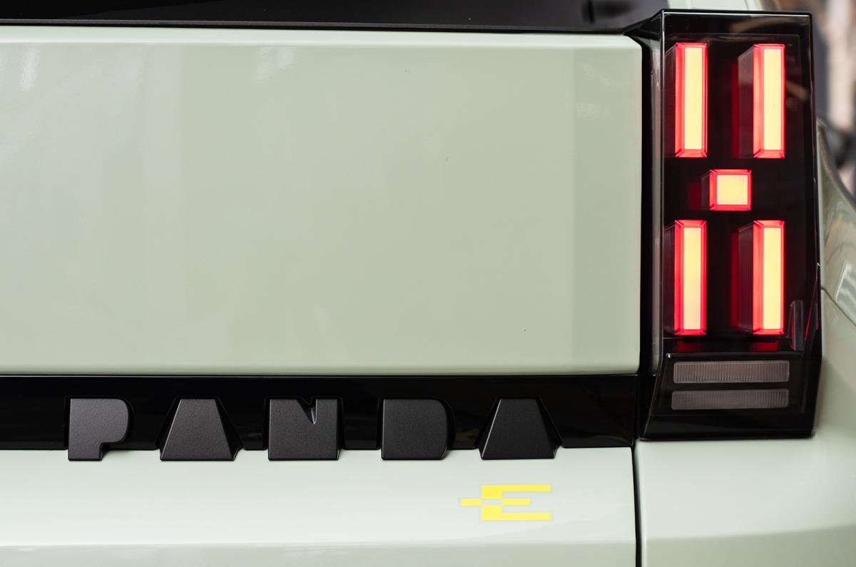 Fiat Grande Panda Electric badge