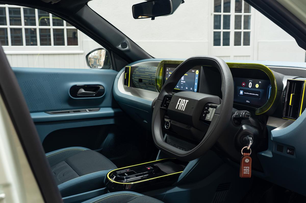 Fiat Grande Panda Electric dashboard