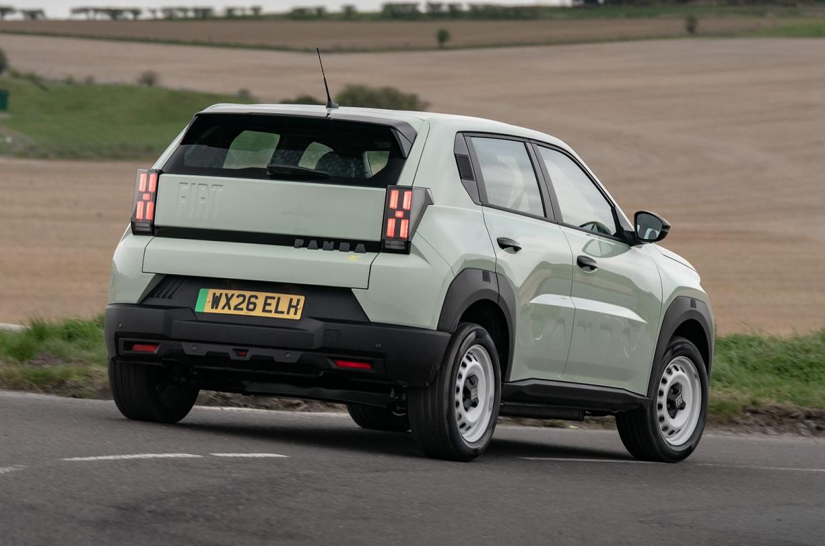 Fiat Grande Panda Electric rear cornering