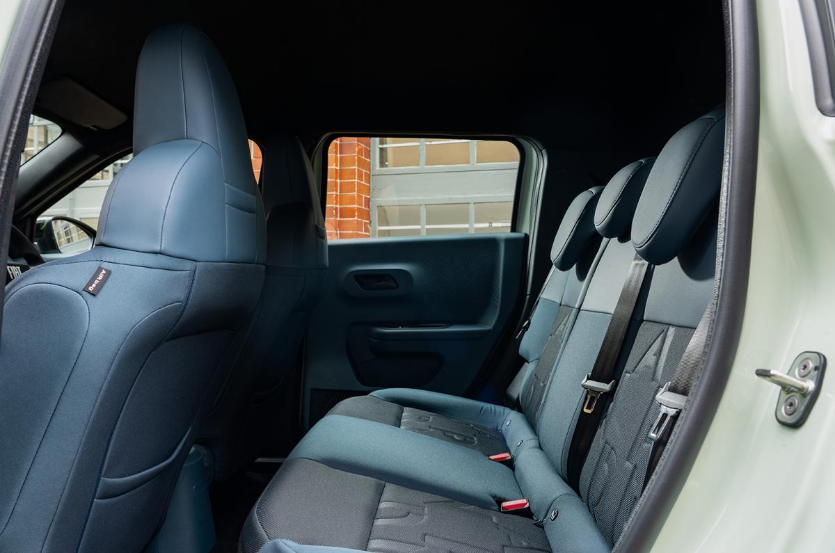 Fiat Grande Panda Electric rear seats