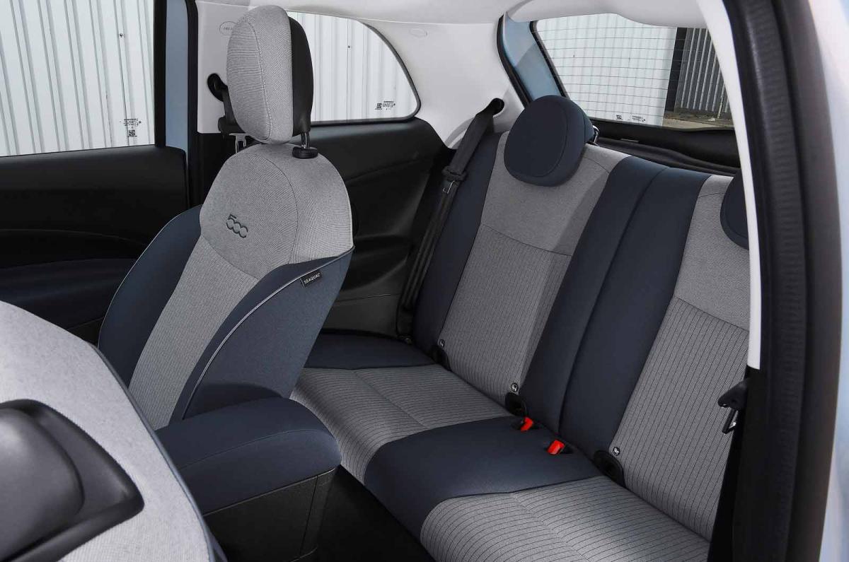 Used Fiat 500 Electric 2021-present rear seats