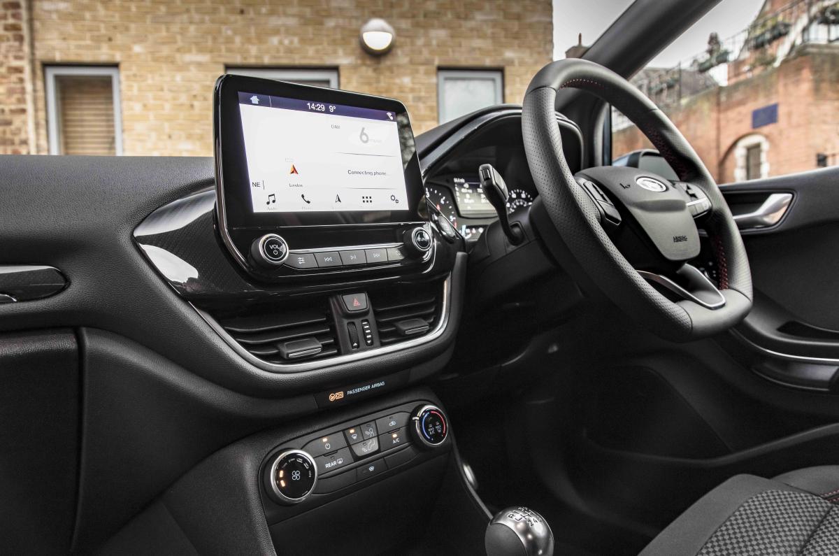 Used Ford Fiesta Van 2018-2022 interior 