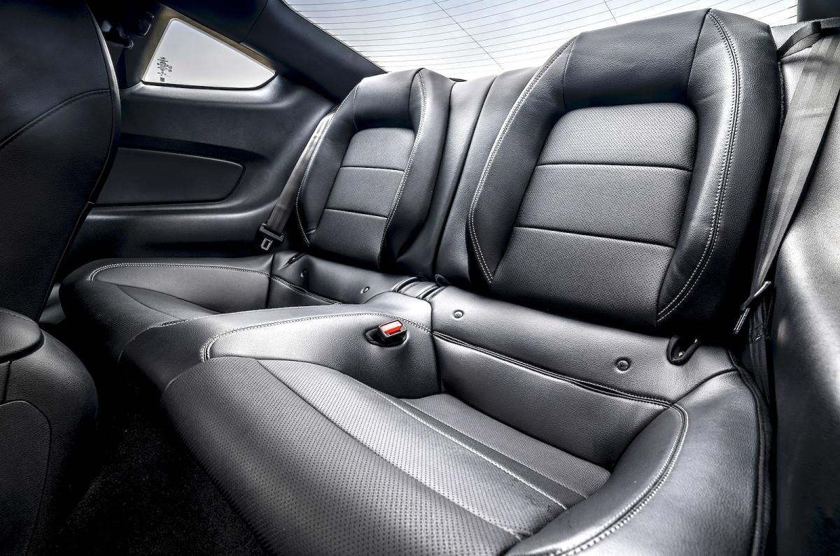 Used Ford Mustang interior back seats