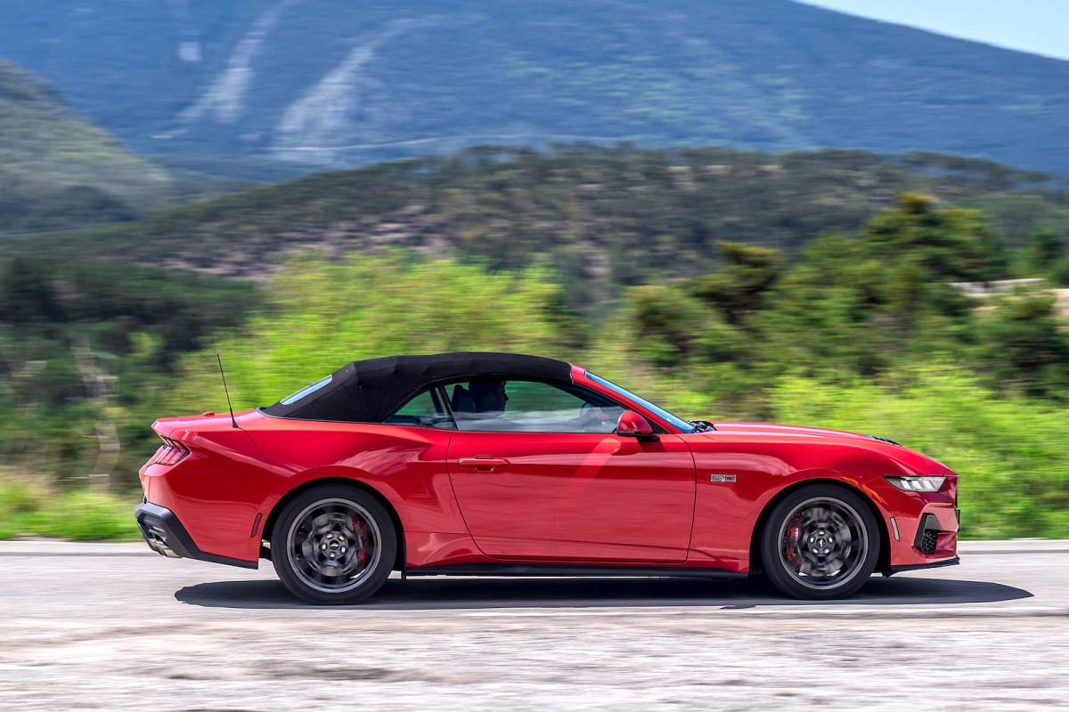 Ford Mustang Convertible right driving