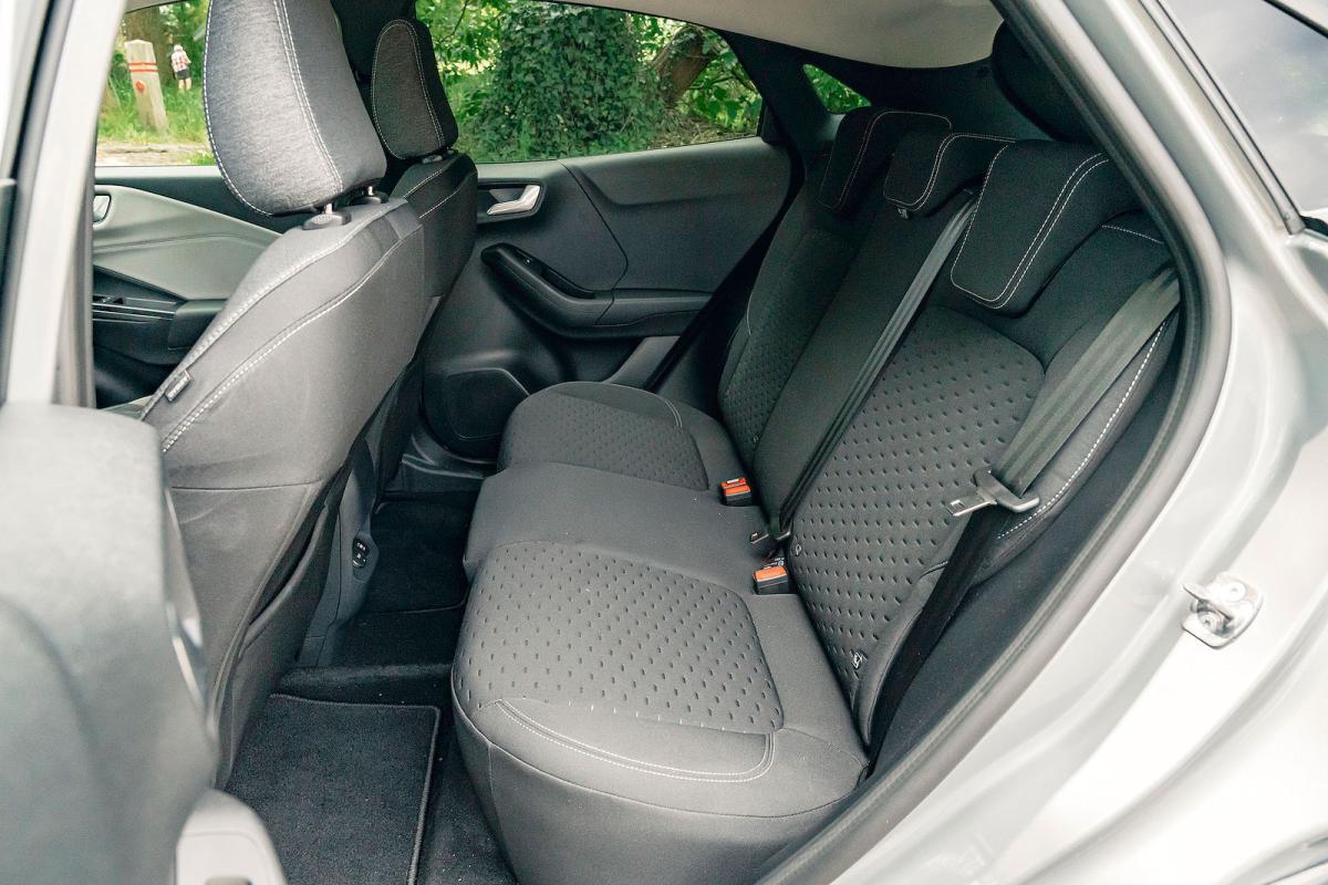 Ford Puma Gen-E back seats