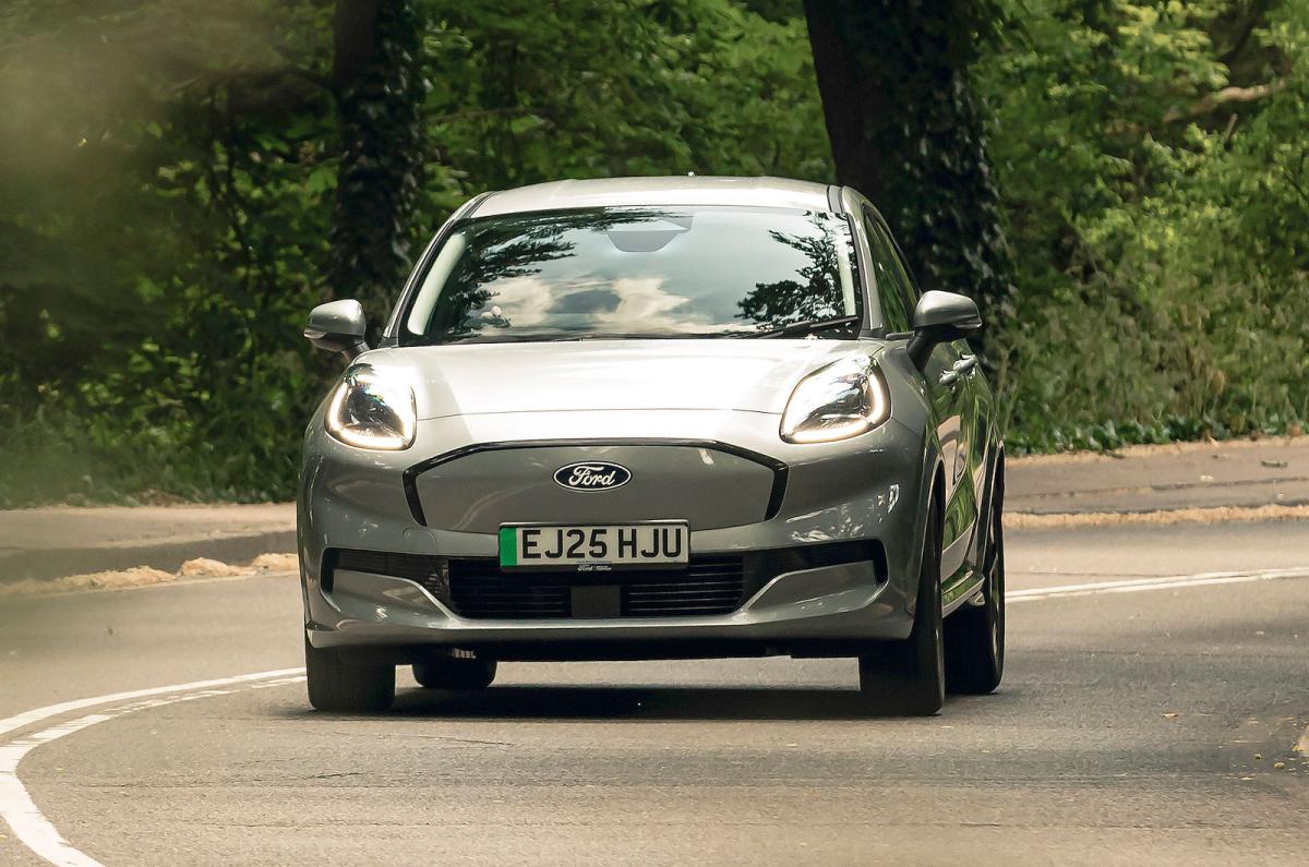 Ford Puma Gen-E front driving