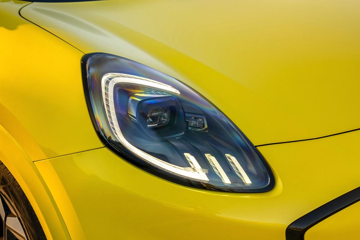 Ford Puma Gen-E headlights