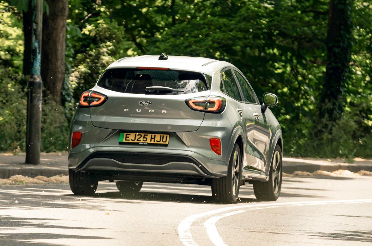 Ford Puma Gen-E rear cornering