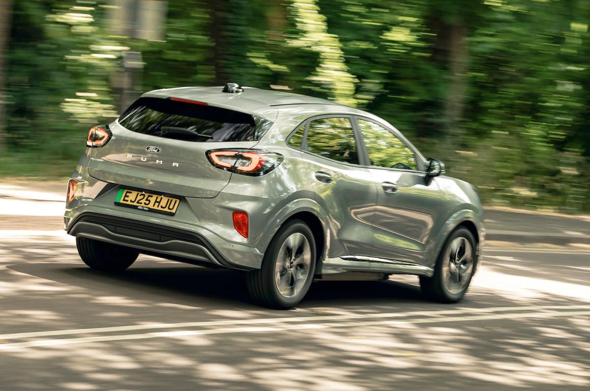 Ford Puma Gen-E rear right driving