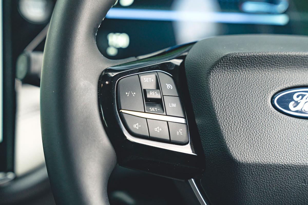 Ford Puma Gen-E steering wheel detail