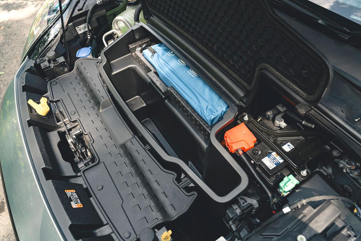 Ford Puma Gen-E underbonnet storage