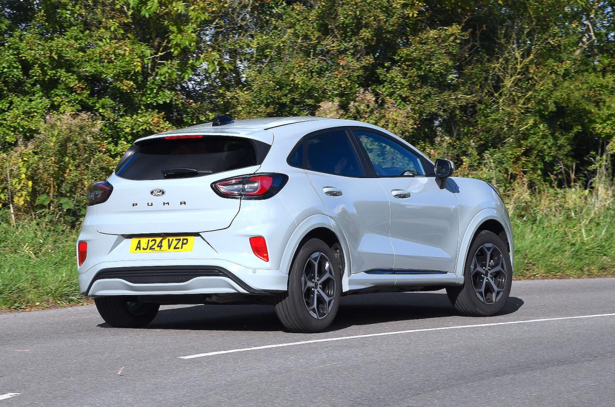 Ford Puma rear cornering