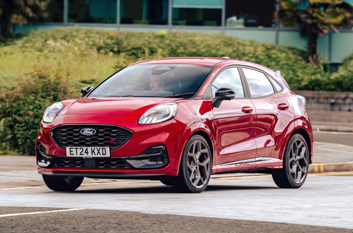 Ford Puma ST front left driving