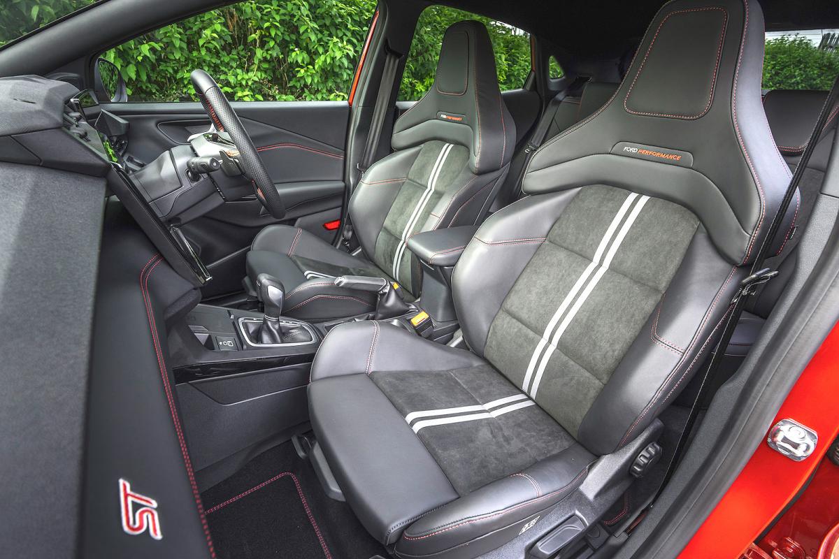 Ford Puma ST front seats
