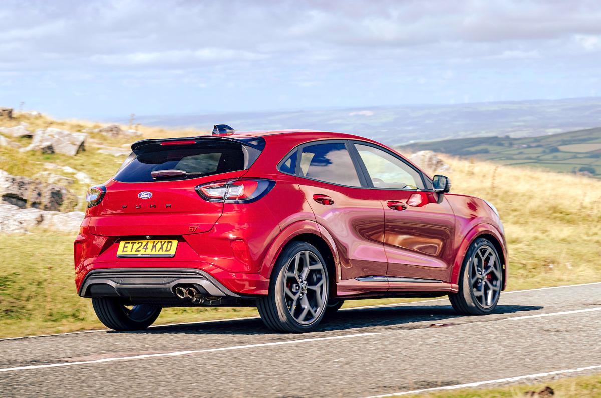 Ford Puma ST rear right driving