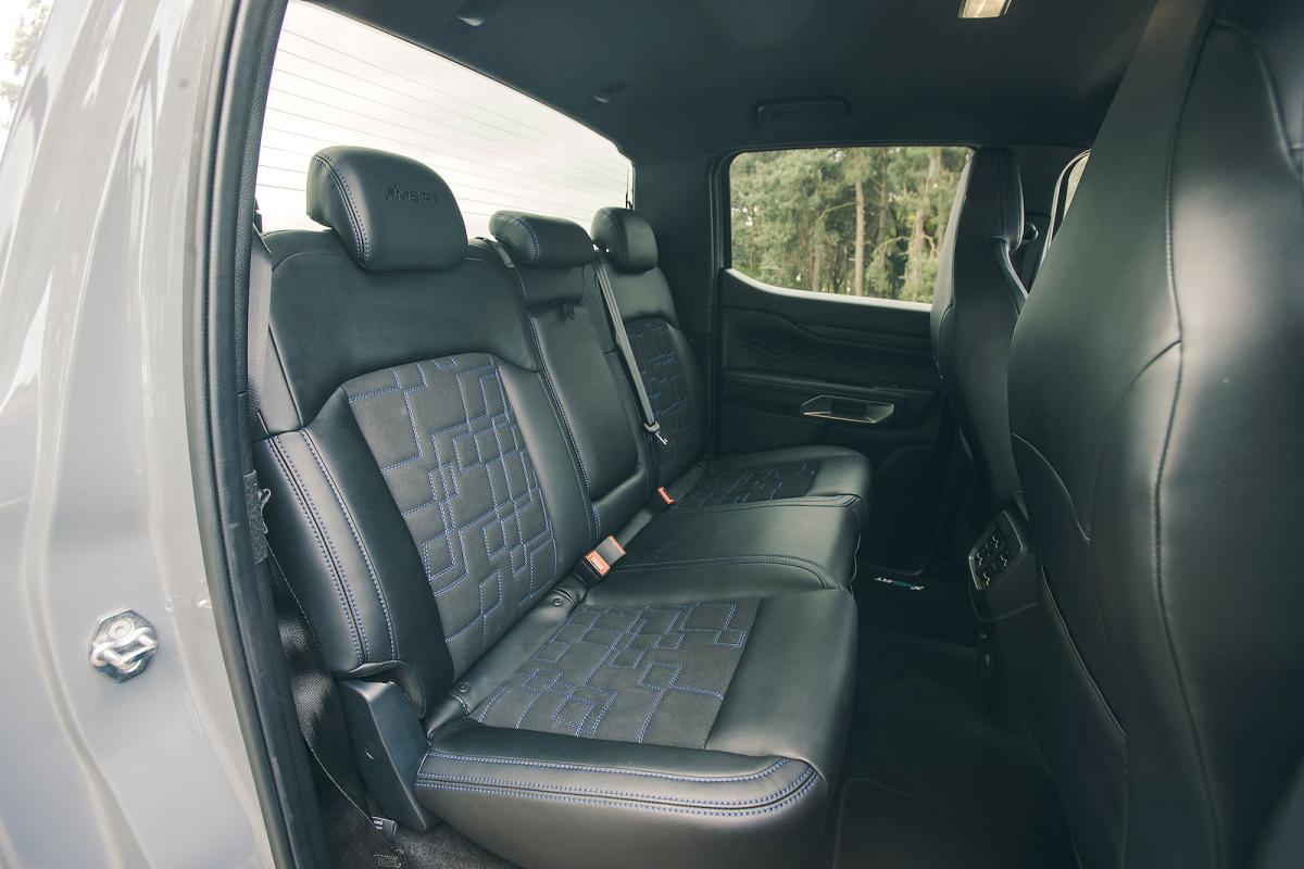 Ford Ranger back seats