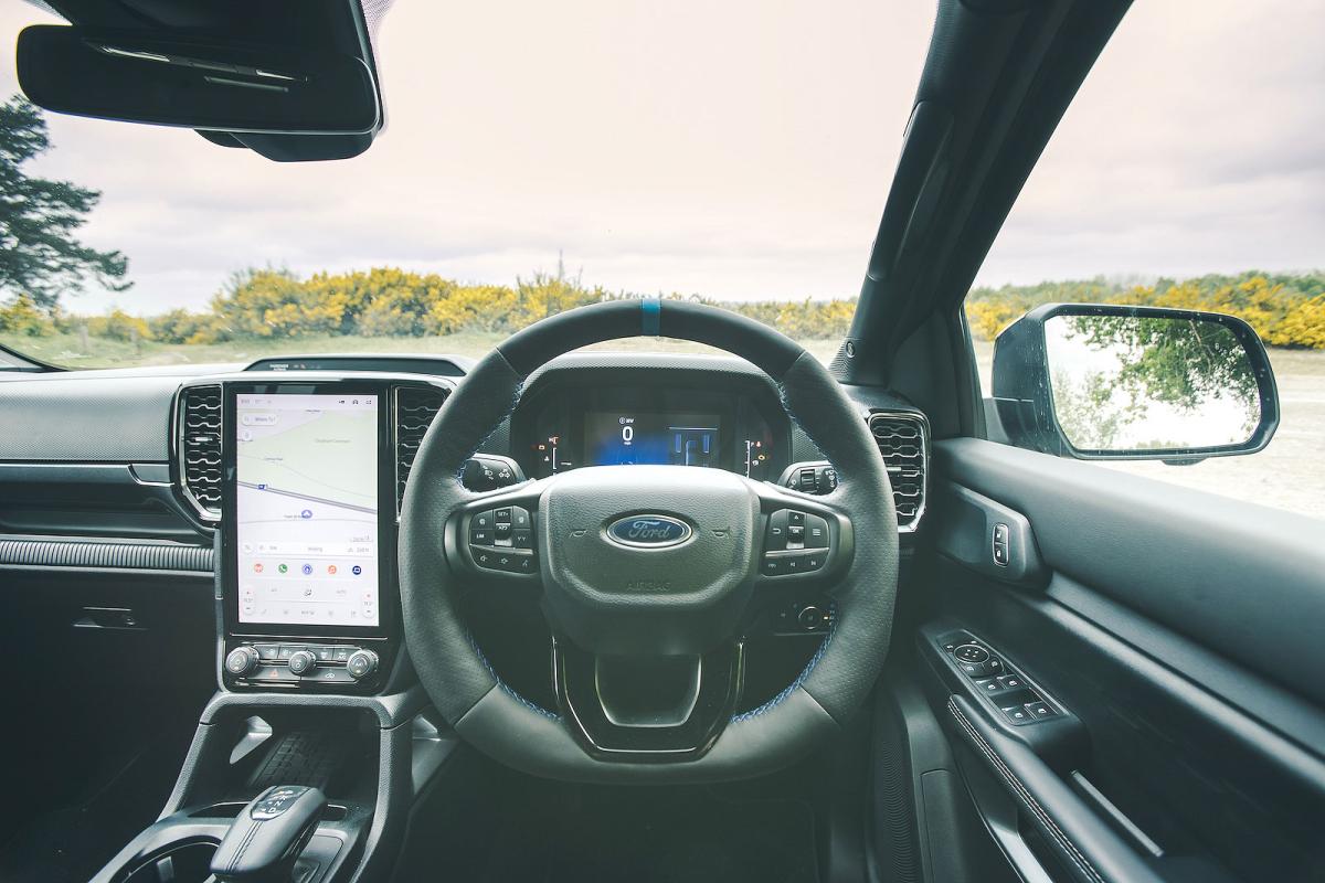 Ford Ranger dashboard
